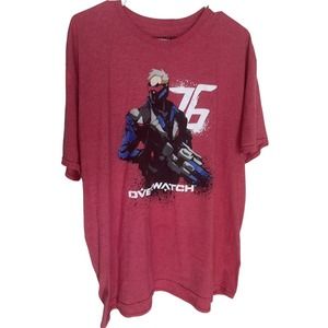 Overwatch Main Soldier 76 Men's Graphic T-Shirt NEW! Size 2XL Only